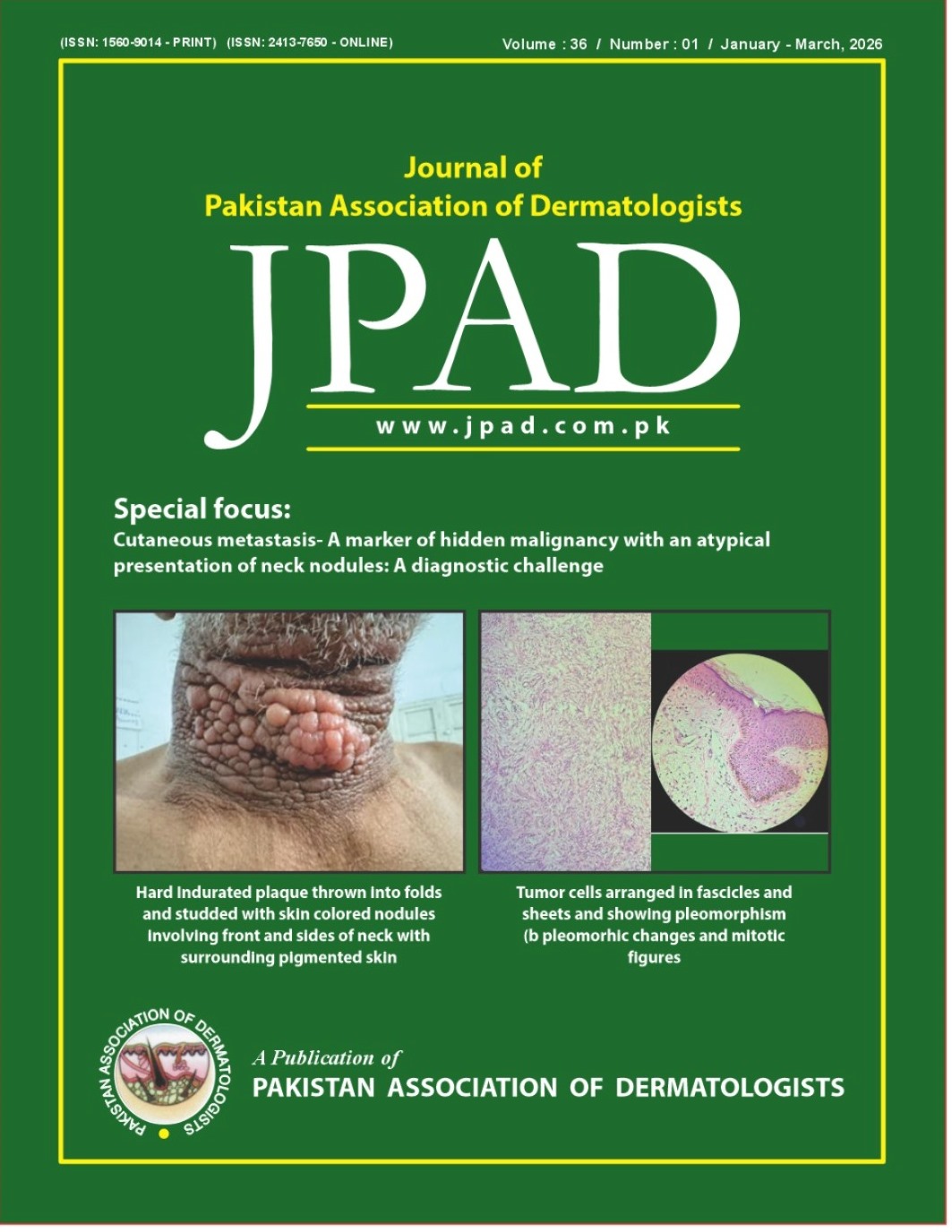 					View Vol. 36 No. 1 (2026): January-March
				